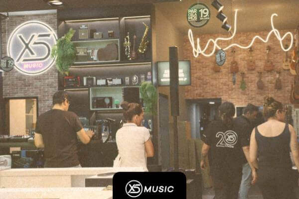 A loja de instrumentos musicais completa A loja de instrumentos musicais completa